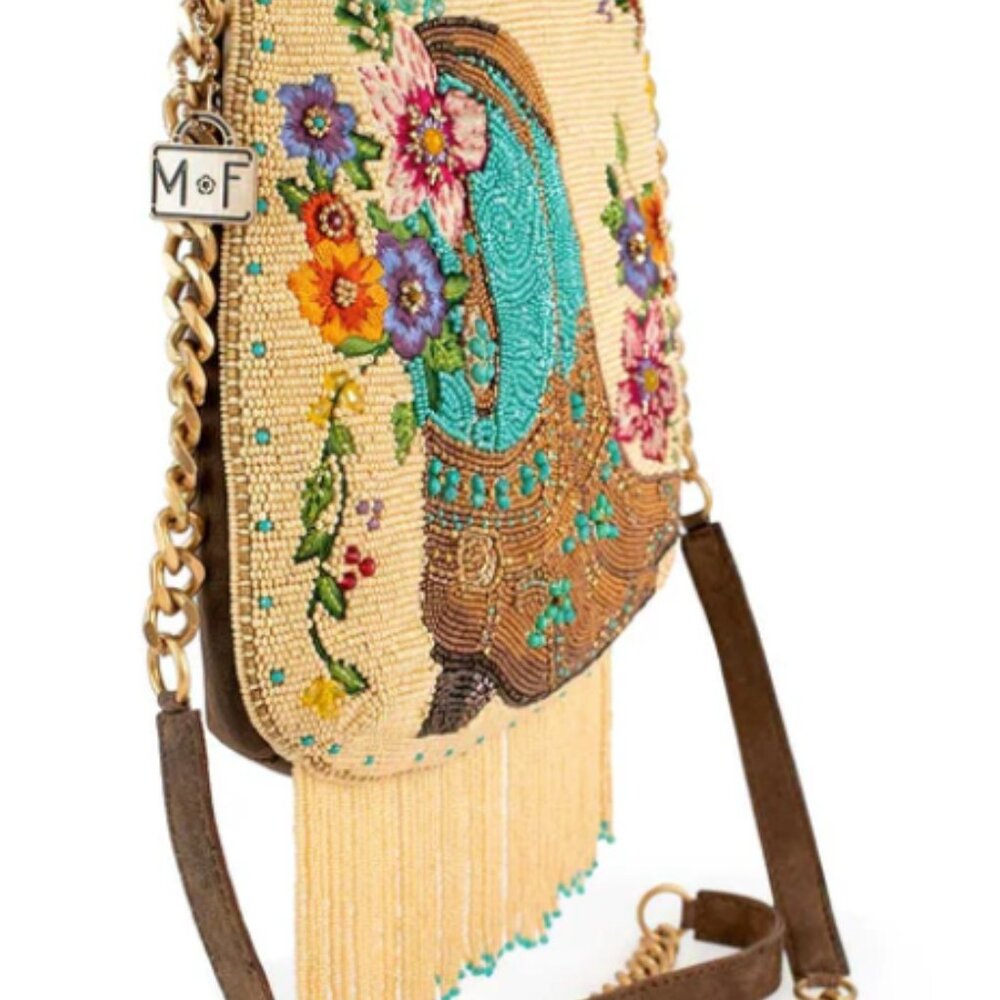 Beaded Mary Frances Crossbody Handbag - Picture 4 of 5